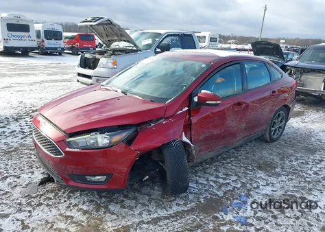 2016 Ford Focus Se из США, поврежденный, VIN 1FADP3F22GL404312